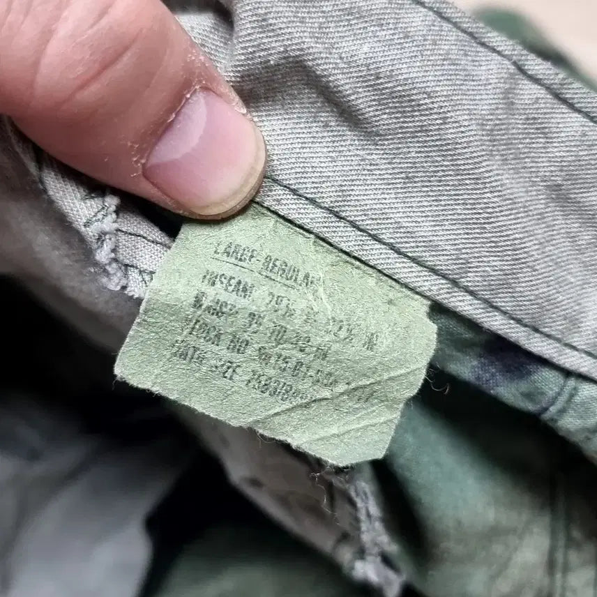 [BUNJANG] Military Original Cargo Pants (LR) / 미군 오리지널 밀리터리 카고 바지 (LR)