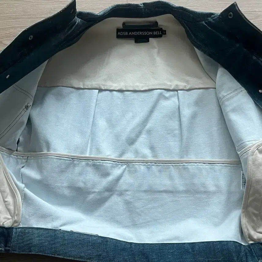 [BUNJANG] Andersson Bell Trompe-l'oeil Denim Jacket [S] / 앤더슨벨 트롱프리유 데님자켓 [S] awa635m