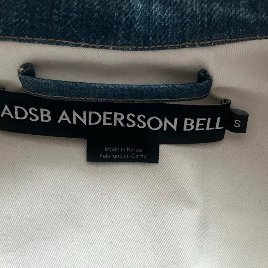 [BUNJANG] Andersson Bell Trompe-l'oeil Denim Jacket [S] / 앤더슨벨 트롱프리유 데님자켓 [S] awa635m