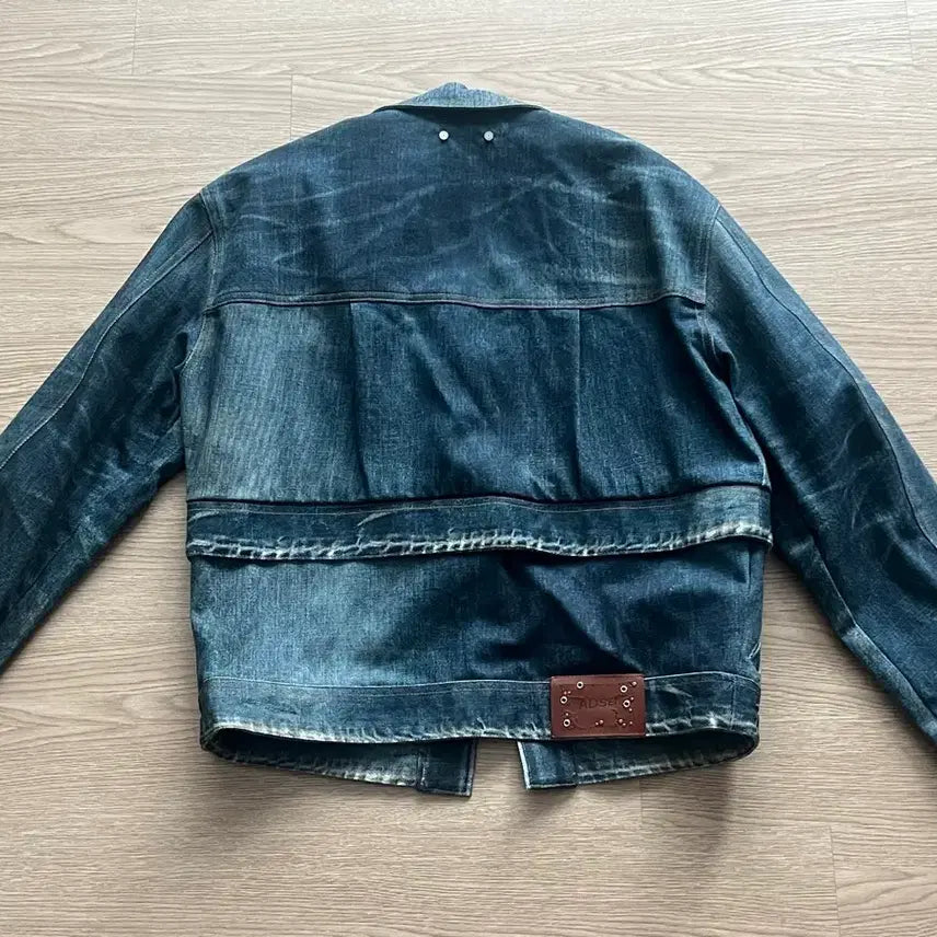 [BUNJANG] Andersson Bell Trompe-l'oeil Denim Jacket [S] / 앤더슨벨 트롱프리유 데님자켓 [S] awa635m