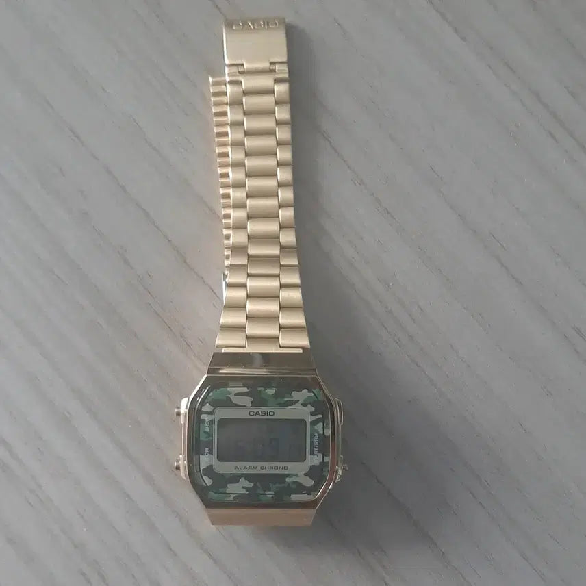 [BUNJANG] Casio Gold Military Watch / 카시오 금장 밀리터리 시계