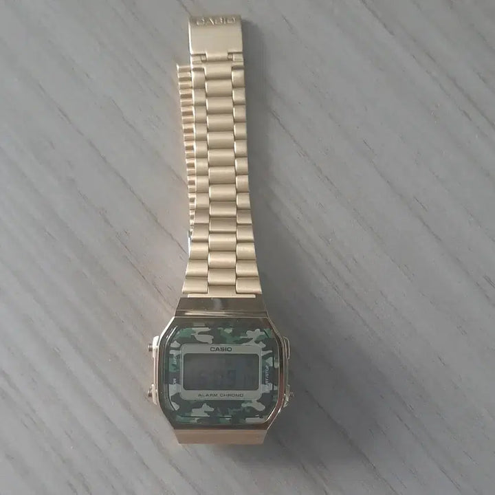 [BUNJANG] Casio Gold Military Watch / 카시오 금장 밀리터리 시계