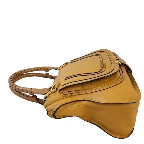 [BUNJANG] Chloe Marcie Medium Mustard Bag / 정품 끌로에 마르씨 미디엄 머스타드