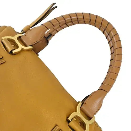 [BUNJANG] Chloe Marcie Medium Mustard Bag / 정품 끌로에 마르씨 미디엄 머스타드