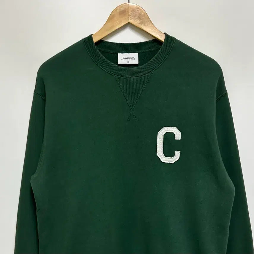 [BUNJANG] COVERNAT C Logo Sweatshirt / [남여공용-95]커버낫 C 로고 스웨트 맨투맨