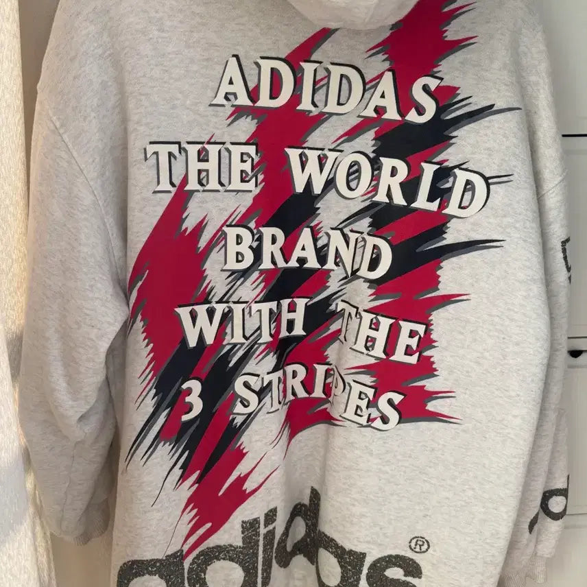 [BUNJANG] Adidas Fleece Hoodie Vintage Y2K / 아디다스 플리스 후드집업 빈티지 y2k 이코 숨집 선가든 코디