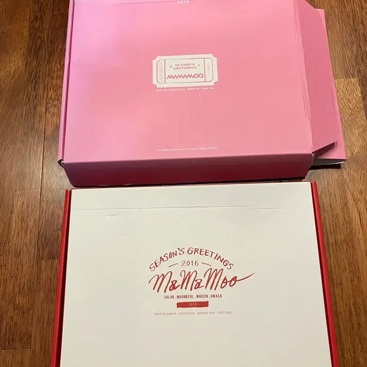 [BUNJANG] MAMAMOO Musical Season's Greetings Photocard / 마마무 무지컬 빅포카 + 16,17 시그