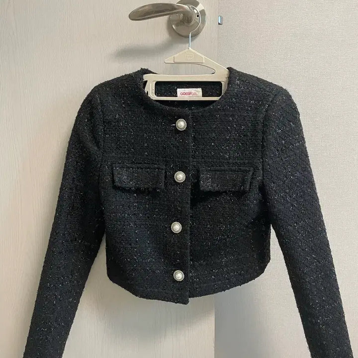 [BUNJANG] JAYBLIN Pearl Tweed Jacket / 제이블린 진주 펄 트위드 자켓