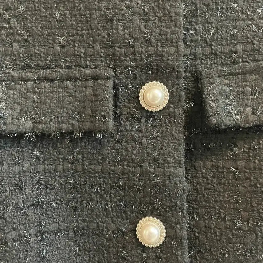 [BUNJANG] JAYBLIN Pearl Tweed Jacket / 제이블린 진주 펄 트위드 자켓