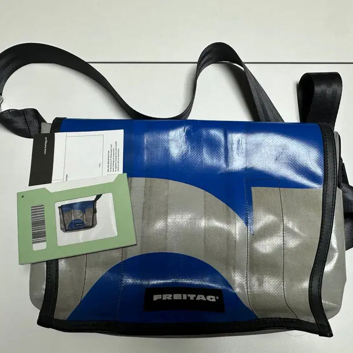 [BUNJANG] Freitag F14 Dexter Messenger Bag / 프라이탁 F14 덱스터 메신저백 블루/그레이