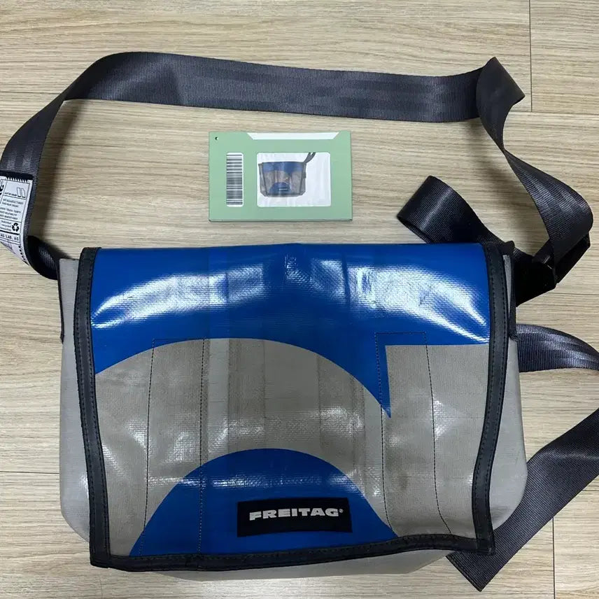 [BUNJANG] Freitag F14 Dexter Messenger Bag / 프라이탁 F14 덱스터 메신저백 블루/그레이