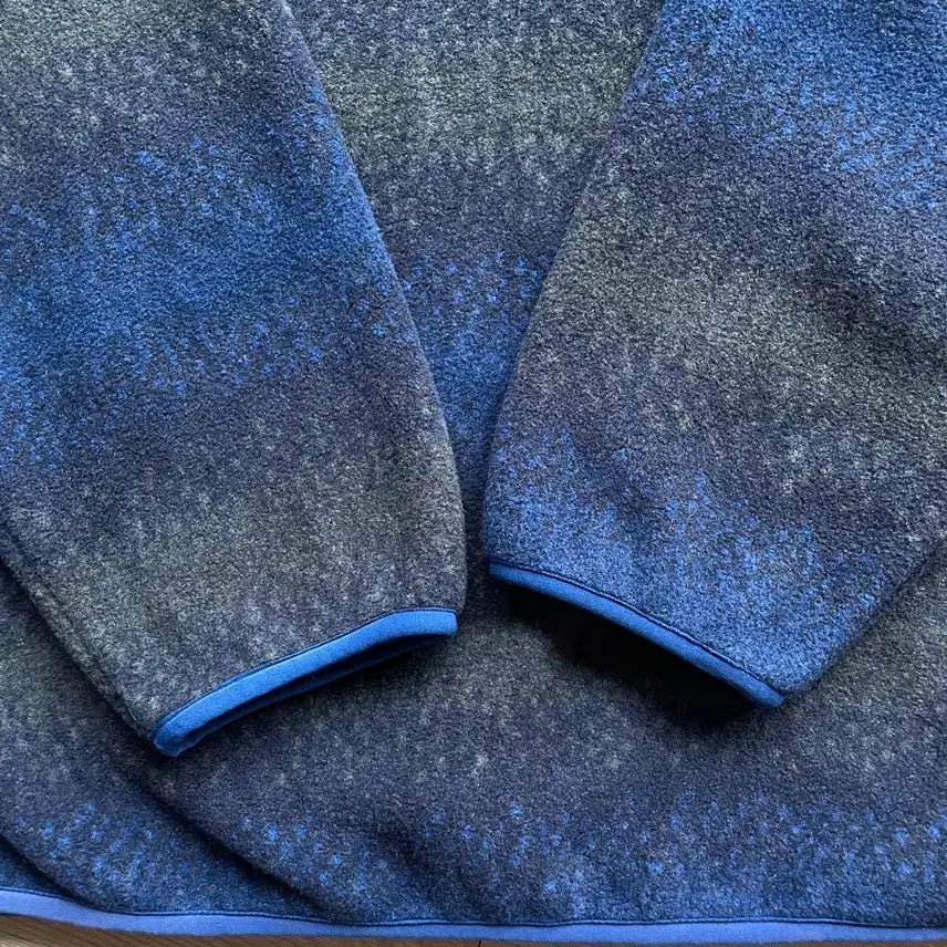 [BUNJANG] Patagonia Synchilla Blue Striped Fleece Jacket / 파타고니아 신칠라 블루 스트라이프 플리스 patagonia