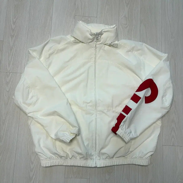 [BUNJANG] Supreme Spellout Track Jacket White M Size / 슈프림 스펠아웃 트랙자켓 화이트 m사이즈