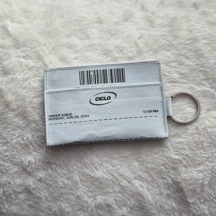[BUNJANG] Upcycled Receipt Card Wallet / 영수증 업사이클링 카드지갑