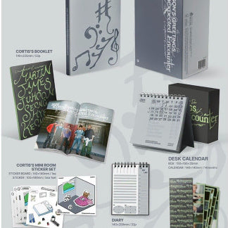 미개봉 코르티스 공식 정품 시즌 그리팅