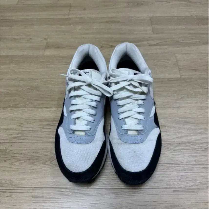 [BUNJANG] Nike Air Max 1 Wolf Grey Sneakers / 나이키 에어맥스 1 울프그레이 275