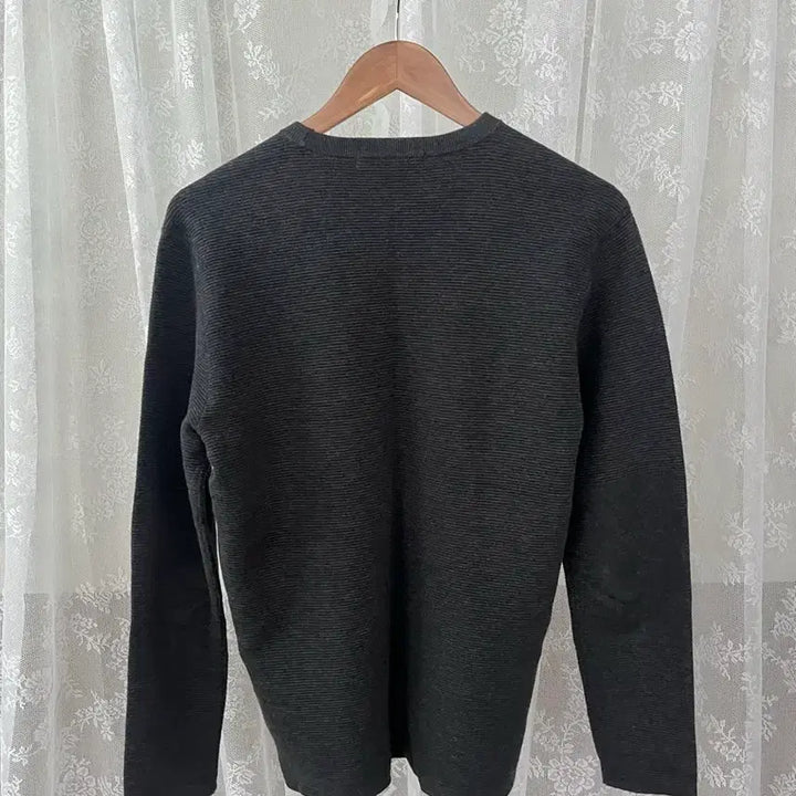 [BUNJANG] Series Cashmere Blend Cotton Knit Charcoal / 95) 시리즈 21FW 캐시미어 블렌드 코튼 니트 차콜