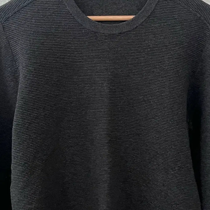 [BUNJANG] Series Cashmere Blend Cotton Knit Charcoal / 95) 시리즈 21FW 캐시미어 블렌드 코튼 니트 차콜