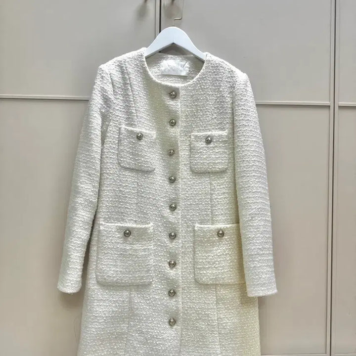 [BUNJANG] Archaic Tweed Jacket Dress / 아르카익 트위드원피스(실사있음) tweed jacket dress_cre