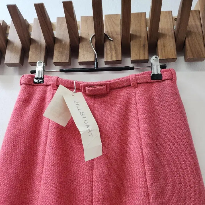 [BUNJANG] Jill Stuart Pink A-Line Skirt / 질스튜어트 핑크 A라인 스커트(새상품)