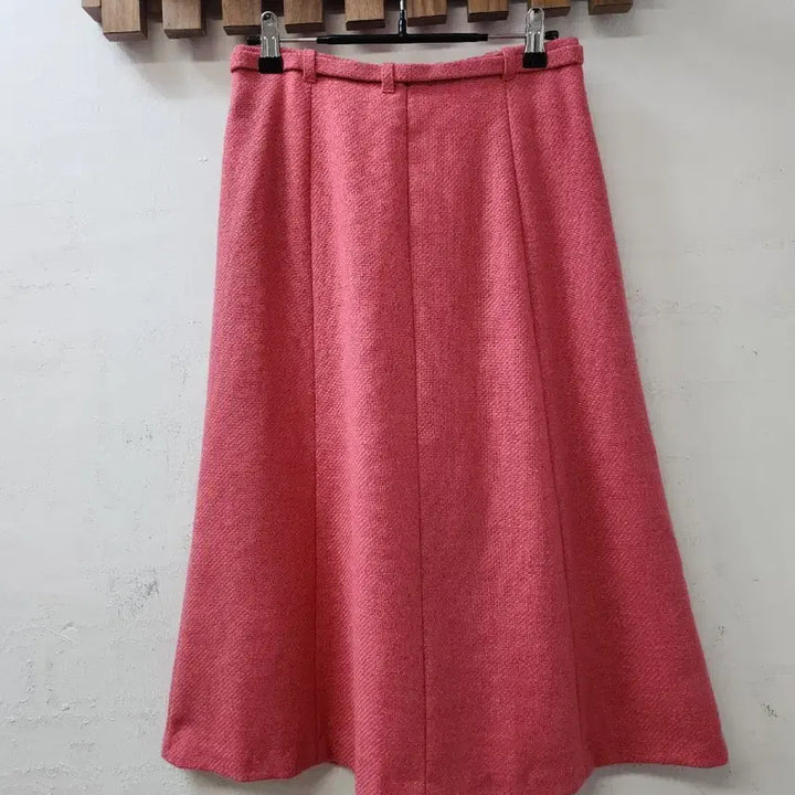 [BUNJANG] Jill Stuart Pink A-Line Skirt / 질스튜어트 핑크 A라인 스커트(새상품)