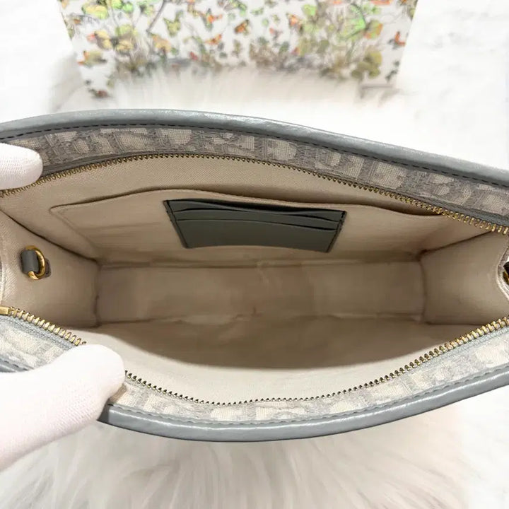 [BUNJANG] Dior Oblique Montaigne 30 Clutch Gray / [정품] 디올 오블리크 몽테인 30 클러치 그레이