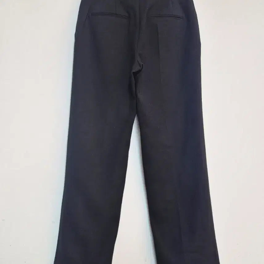 [BUNJANG] Black Wool Slacks / 시스템 여성 블랙 울 슬랙스 61-90