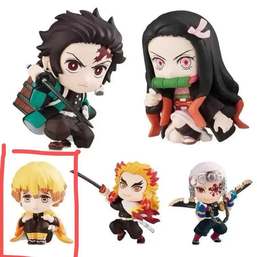 [BUNJANG] Demon Slayer Agatsuma Zenitsu Figure / 귀멸의칼날 애드버지모션 젠이츠 판매합니다.