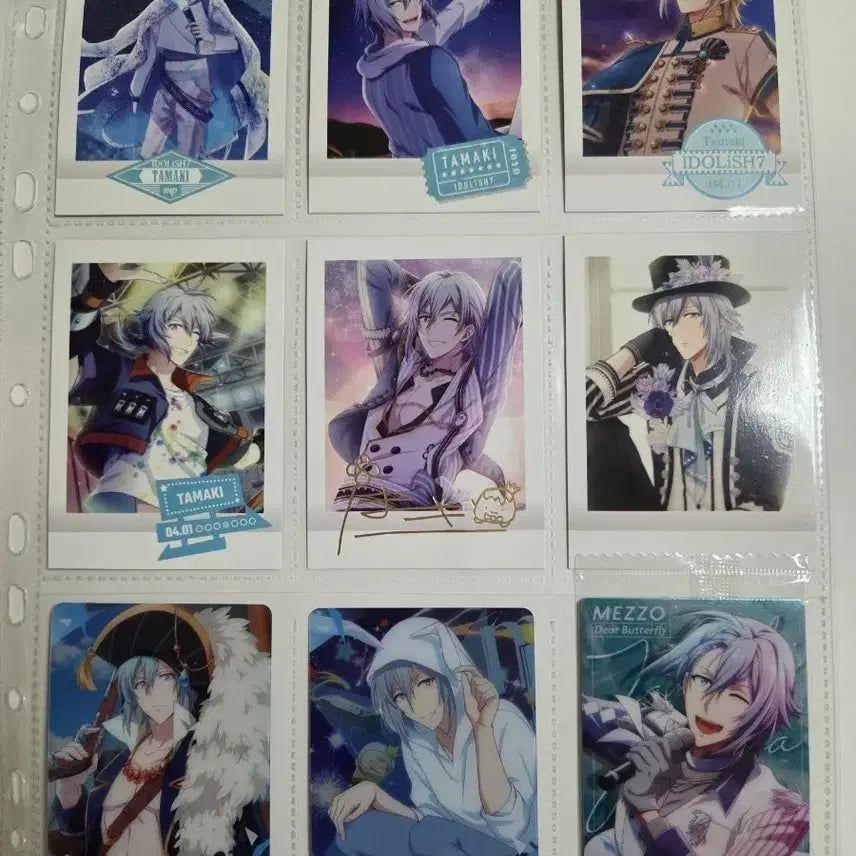[BUNJANG] IDOLiSH7 Tamaki Metal &amp; Wafer Card Bundle Set / 아이나나 타마키 파샤,메탈,웨하스 카드