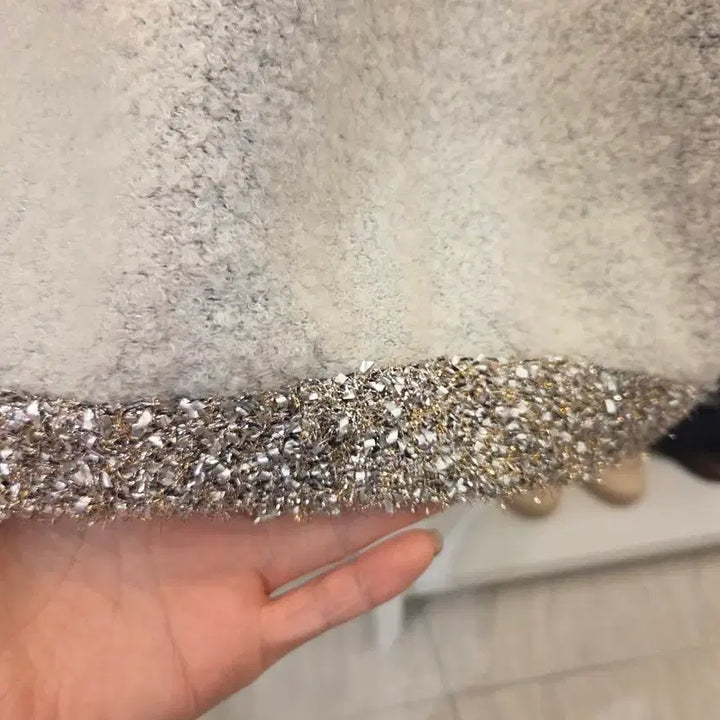 [BUNJANG] Glitter Knit Cardigan / 마가렛 글리터 니트 가디건