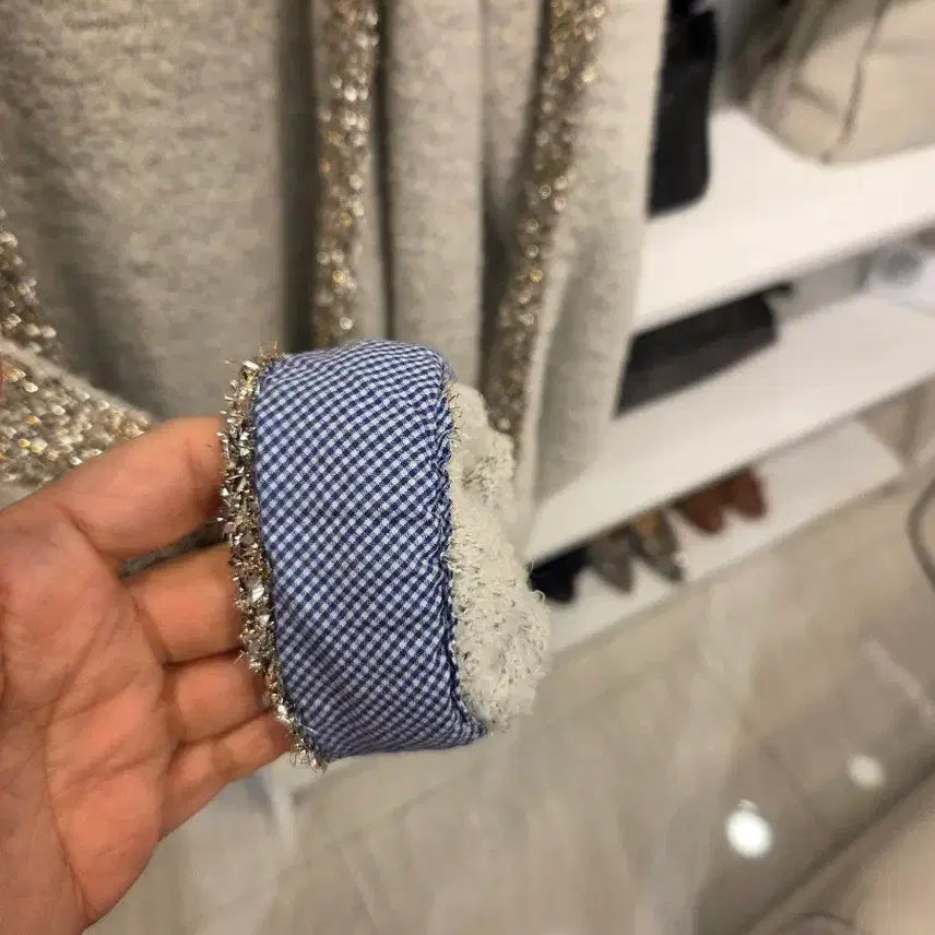 [BUNJANG] Glitter Knit Cardigan / 마가렛 글리터 니트 가디건