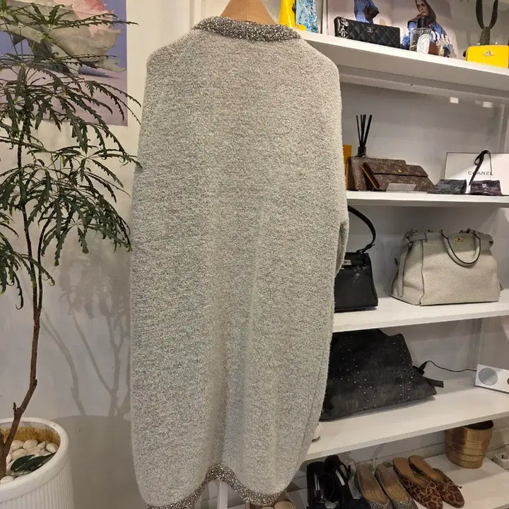 [BUNJANG] Glitter Knit Cardigan / 마가렛 글리터 니트 가디건