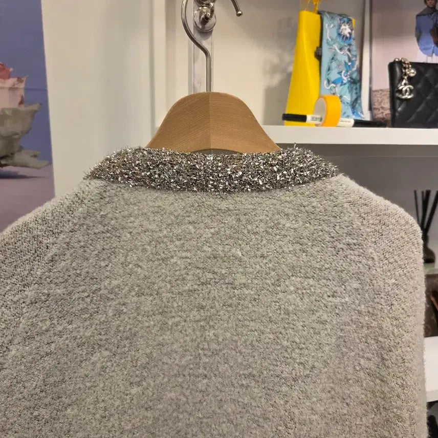 [BUNJANG] Glitter Knit Cardigan / 마가렛 글리터 니트 가디건