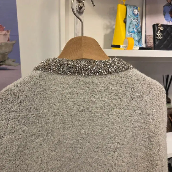 [BUNJANG] Glitter Knit Cardigan / 마가렛 글리터 니트 가디건