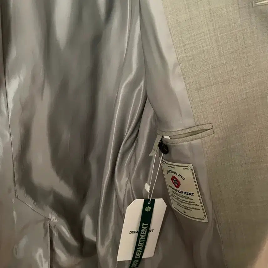 [BUNJANG] ODD DEPARTMENT Tailored Teba Jacket - Gray / (M) 오드디파트먼트 Tailored Teba Jacket - Gray