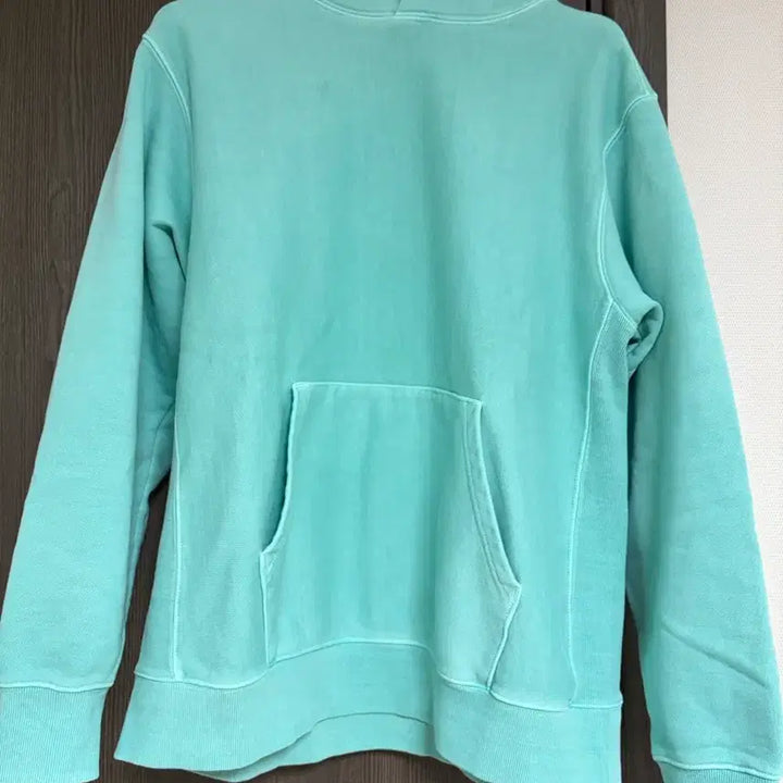 [BUNJANG] KHAKIS Overdyed Hoodie Mint Green M / KHAKIS 카키스 오버다이드 후드티 민트 그린 M