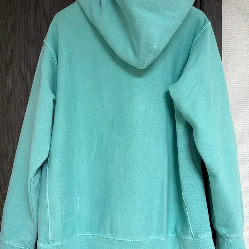 [BUNJANG] KHAKIS Overdyed Hoodie Mint Green M / KHAKIS 카키스 오버다이드 후드티 민트 그린 M