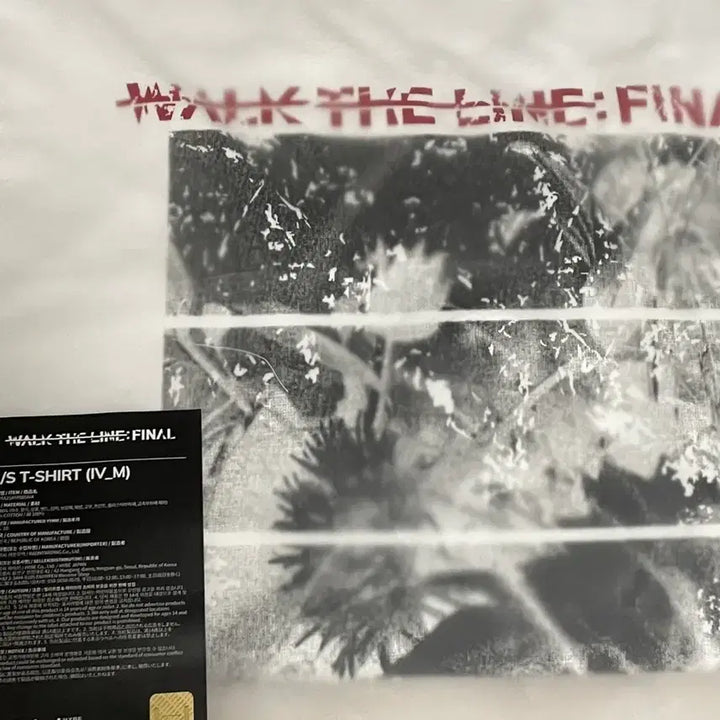 [BUNJANG] ENHYPEN WALKTHELINE FINAL Long Sleeve T-Shirt / 엔하이픈 WALKTHELINE FINAL 긴팔 티셔츠