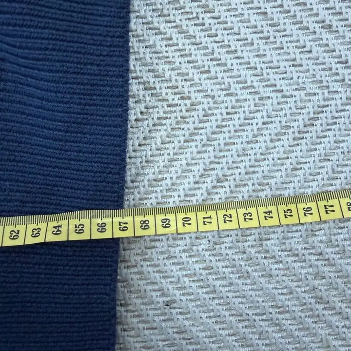 [BUNJANG] The Cashmere Hanseom Loose Fit Side Zip Ribbed Knit M / 정품) 더캐시미어 한섬 루즈핏 사이드지퍼 골지 니트 M
