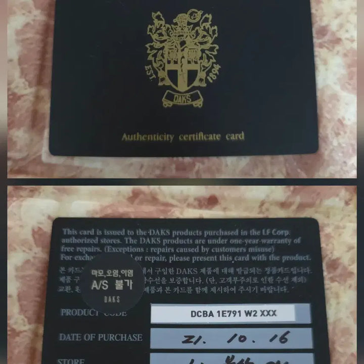 [BUNJANG] Daks Heritage Check Micro Crossbody Bag / 닥스 여자가방 헤리티지 체크 마이크로 크로스백 정품