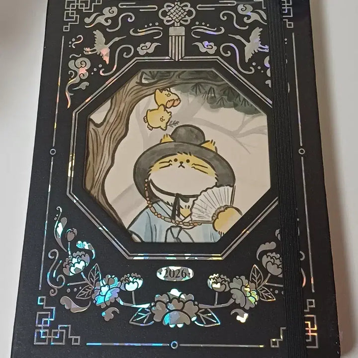 [BUNJANG] 2026 Aladdin Weekly Diary Cat / 2026 알라딘 위클리 다이어리 자개장 고양이