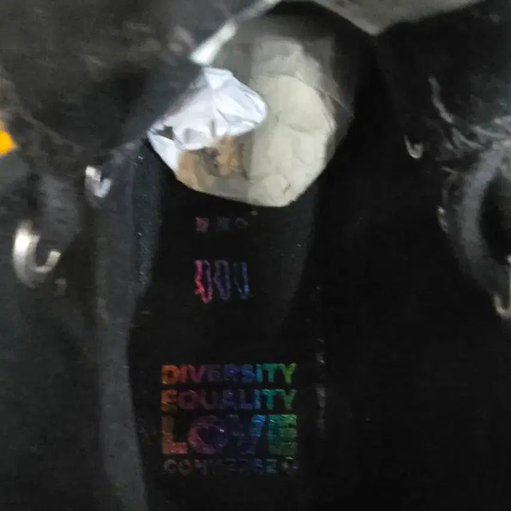 [BUNJANG] Converse Chuck 70 High Sequin Rainbow Sneakers / 컨버스 척70 하이 스팽글 레인보우 240