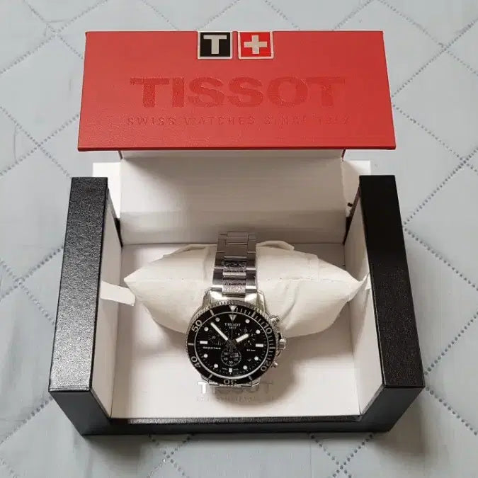 [BUNJANG] Tissot SeaStar 1000 Chronograph Watch / 티쏘 씨스타1000 크로노 그래프