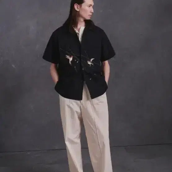 [BUNJANG] Old Joe Front Two-Tuck Trousers / 올드조 프론트 투턱 트레져