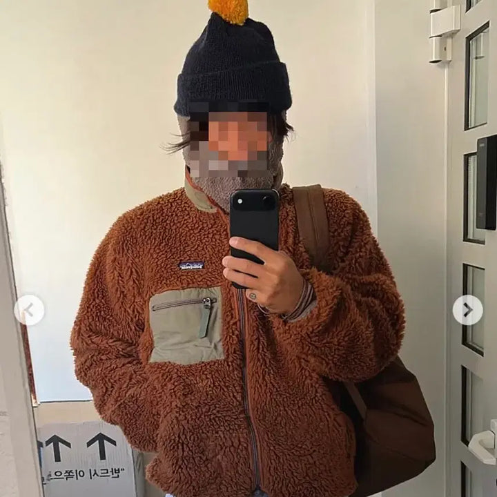 [BUNJANG] Patagonia Deep Pile Red Brown M / 파타고니아 딥파일 레드브라운 M