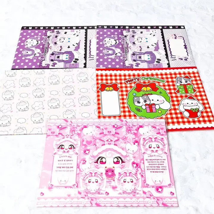 [BUNJANG] Wrapping Paper Bundle Set (A4 Size or Smaller) / 15배 일괄 a4보다 작은사이즈 랩지 랩핑지 5세트 포용 포용처분