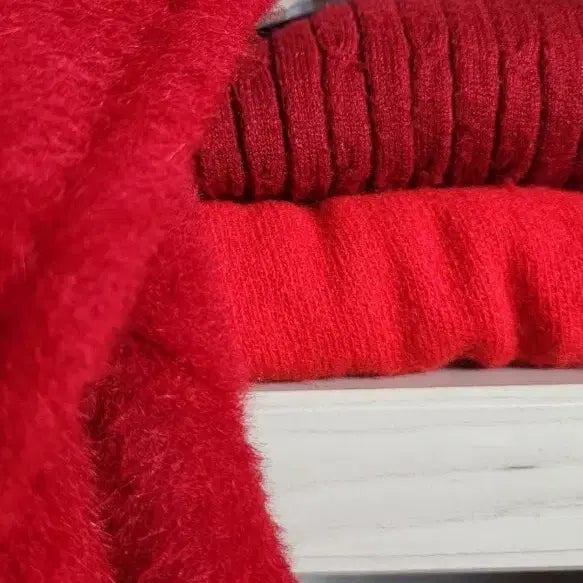 [BUNJANG] Visit in New York Red Alpaca Coat / 레드 알파카코트