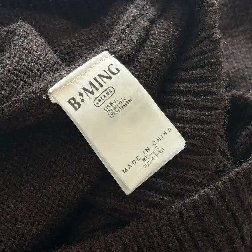 [BUNJANG] Bming by Beams Nordic Wool Knit Sweater / (새상품)Bming by Beams 빔즈 노르딕 울 니트
