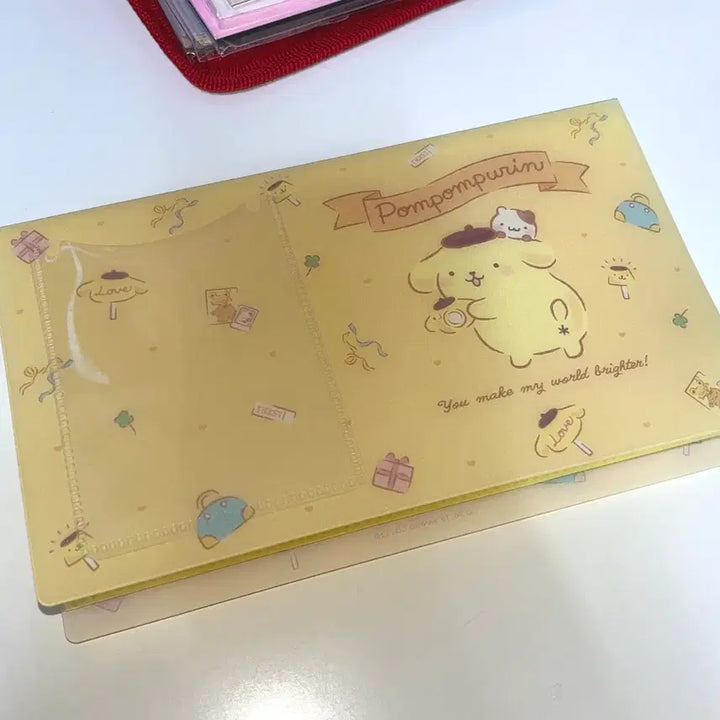 [BUNJANG] Sanrio PomPomPurin Album Photocard Collector / 산리오 엔조이 아이돌 폼폼푸린 앨범 바인더 포켓 체키용 포카 콜렉트북