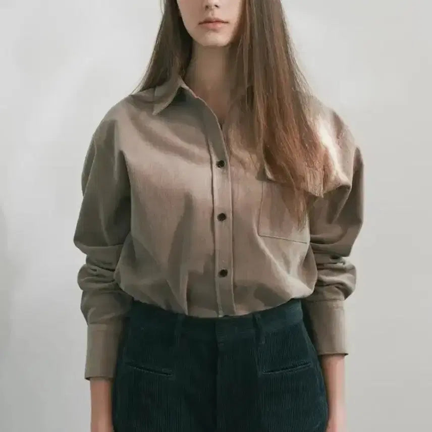 [BUNJANG] Ged Corduroy Shirt - Brown / 택ㅇ새제품) 게드 ged 코듀로이 셔츠 브라운